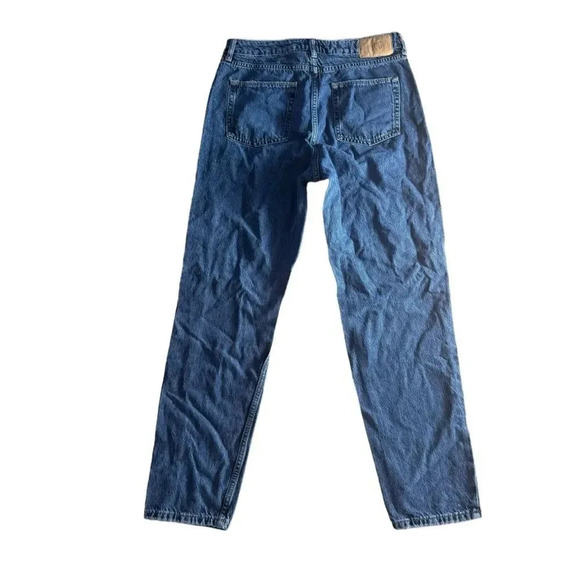 BDG Sustain Blue Mom Jeans Denim Distressed High Waisted W 30 - Picture 2 of 10